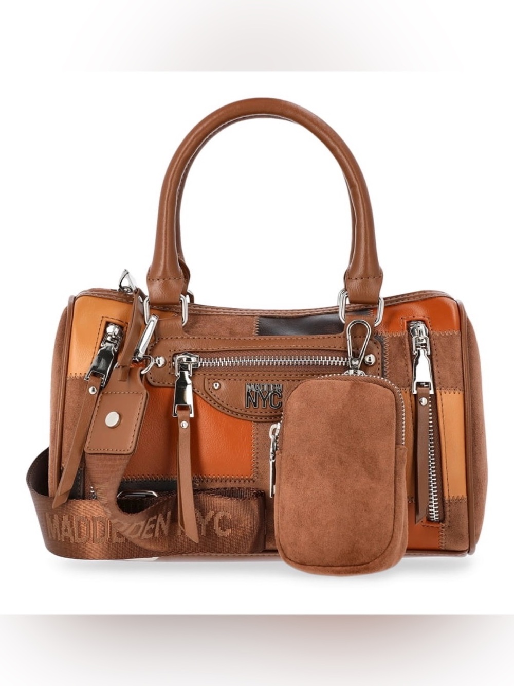 Madden NYC Women’s Core Barrel Bag Brown
